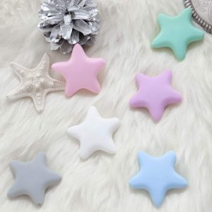 Estrellas de Silicona para Mordedor