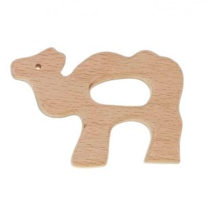 Mordedores camello de madera para bebé