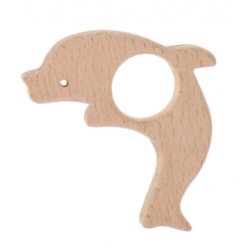 Mordedores Delfín de Madera