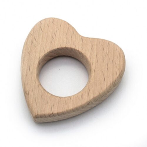 Mordedores Corazón de Madera