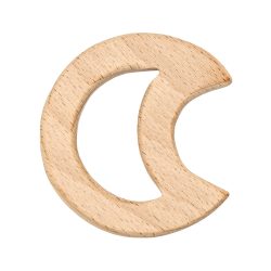 Beech wooden moon teethers 