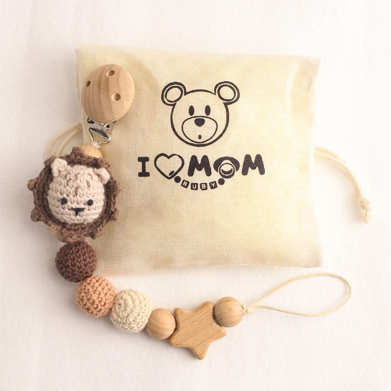 Cabeza de león crochet para bebé