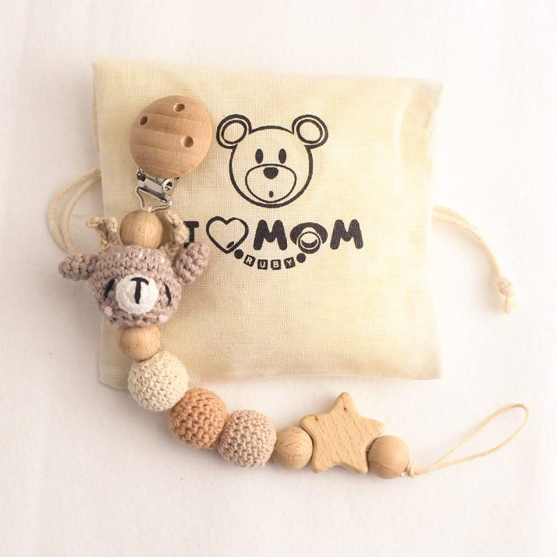 Cabeza de ciervo crochet para bebé