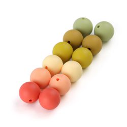 Contas silicone para bebê