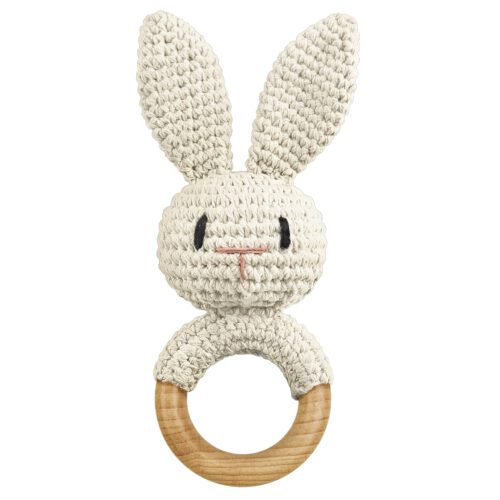 Crochet Rabbit Rattle