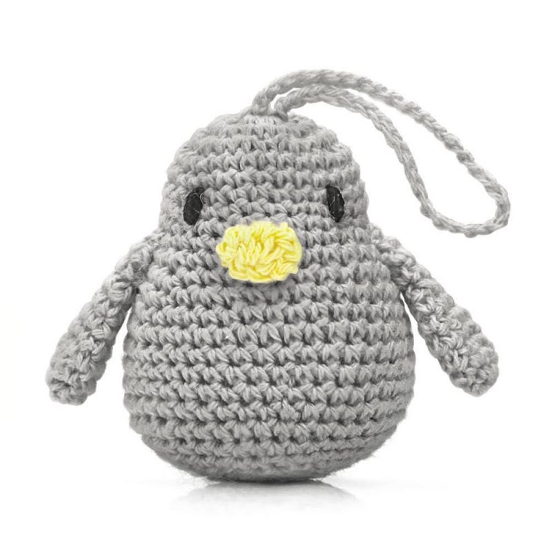 Pajarito de crochet para bebé