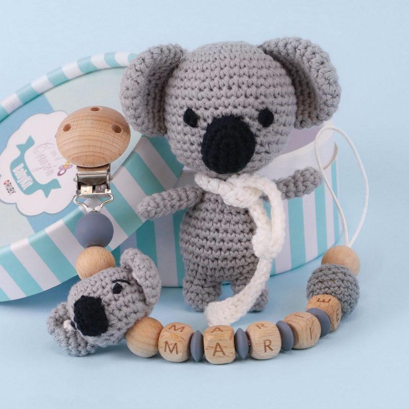 Koala de crochet para bebé