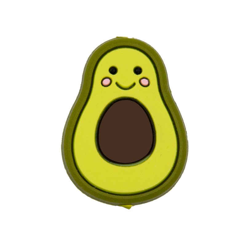 Mordedor aguacate de silicona para bebé